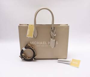 定価88,000円 新品 MICHAEL KORS マイケルコース MIRELLA EW トート ミディアム 本革 レザー