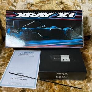  現状品　XRAY　X1　2023　1/10EP　F1カー　パーツ取り　箱付き　ジャンク　キット　ラジコン