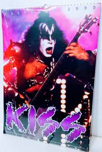 KISS 1999 カレンダー UK インポート A3サイズ　未開封新品