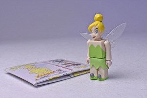 【 DISNEY キューブリック】★PeterPan ティンカーベル★箱付★series3★ピーターパン★MEDICOM TOY★KUBRICK★メディコムトイ★