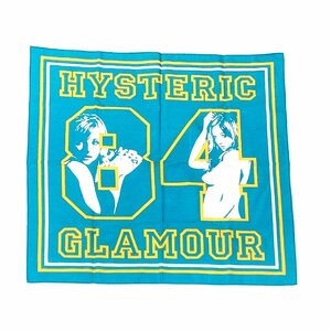 HYSTERIC GLAMOUR ヒステリック グラマー ガール ナンバー プリント スカーフ バンダナ ハンカチ Hs8-15