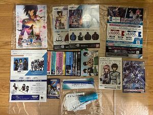 【未使用】機動戦士ガンダムSEED FREEDOM イベント配布品 チラシ ペンライト