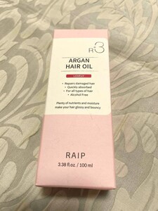 ●新品未開封【 RAIP ライプ 】正規品 R3 アルガン ヘアオイル ラブリー 100mL アルコールフリー ヘアケア ダメージヘア 韓国ヘアオイル