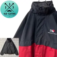 【NAUTICA】90s ノーティカ リバーシブルJKT ナイロンxフリース