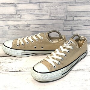 R6389bL CONVERSE コンバース キャンバスオールスターカラーズ ローカットスニーカー レディース 23.5cm ベージュ 1CL129