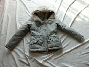 【Hollister】Ultimate Down Anorak ダウンジャケット グレー M 新品未使用タグ付き　ハワイ購入