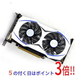 【中古】ASUSグラボ DUAL-GTX1050TI-4G PCIExp 4GB [管理:1050012555]