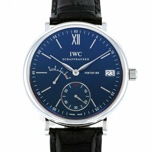 IWC ポートフィノ ハンドワインド 8デイズ IW510106 ブルー文字盤 新品 腕時計 メンズ