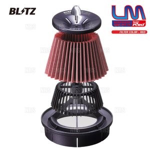 BLITZ ブリッツ サスパワー コアタイプLM-RED (レッド) カローラ フィールダー ZZE122G/ZZE124G 1ZZ-FE 2000/8～2006/10 (59066