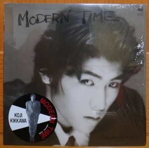 吉川晃司/MODERN TIME　LP　布袋寅泰