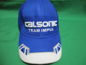 CALSONIC　TEAM IMPUL　帽子　キャップ　カルソニック　12　ロゴ　レース観戦