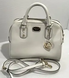 S039■極美品 ■Michael kors2way レザーショルダーバッグ