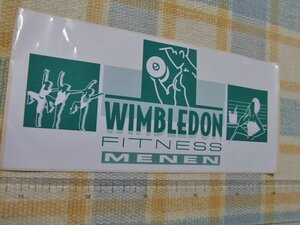 ウィンブルドン/Wimbledon/ベルギー/ステッカー/シール/傷あり ※ヤフーショッピングストア/レア物商会・健美堂でも大量出品中!