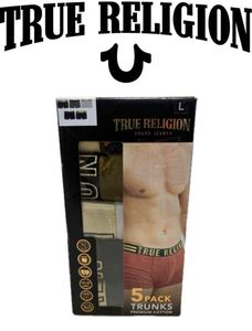 送料無料 新品 TRUE RELIGION 5 PACK TRUNKS XL