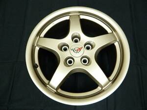 ９７－０４ｙコルベットＣ５　純正　ホイール　フロント　①　マグネシウム　１７×８．５Ｊ