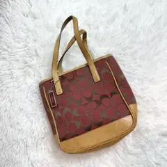 COACH  6087 ハンドバッグ　シグネチャー ミニバッグ　オールドコーチ