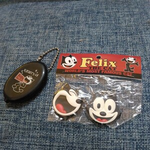 FELIX THE CAT フィリックス　コインケース　キーキャップ　ローライダー　USDM　US　アメリカ 雑貨 ビンテージ　当時物　レア