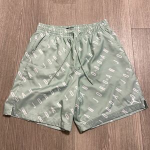 HA877 JORDAN POOLSIDE AOP SHORTS ジョーダン ショーツ ハーフパンツ ショートパンツ sizeL green/white DX9673-321