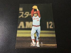 美品　カルビー78年　高橋里志（広島）④　プロ野球カード