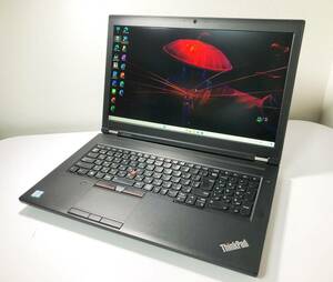 LENOVO ThinkPad P70 Core i7 6700HQ 2.6GHz メモリ16GB 新品SSD1TB+HDD500GB 17.3インチWin11Pro NVIDIA Quadro M600M Office2021 