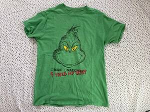 The GRINCH グリンチ / 半袖 プリント Tシャツ / 緑 グリーン Sサイズ