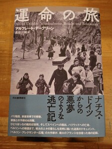 アルフレート・デーブリーン　運命の旅　河出書房新社　初版・帯付