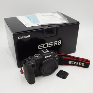 1円〜 Canon キヤノン EOS R8 ミラーレス一眼カメラ ボディのみ 箱付 動作確認済 現状品 y67-3338139【Y商品】