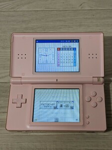 【M221】【稼働品】 Nintendo 任天堂 DS Lite 本体のみ USG-001 ノーブルピンク パステルピンク ゲーム機 DSライト