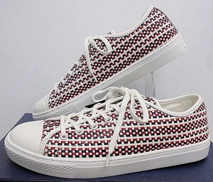 ★新品★コンバース　ALL STAR COUPE WOVEN OX （オールスター クップ ウーブン）ホワイト/ネイビー/レッド23.5