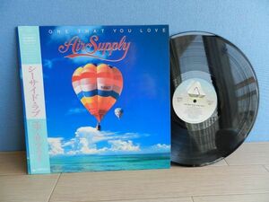 LP【 Japan】エア・サプライAir Supply/ The One That You Loveシーサイド・ラブ☆25RS-127/1981◆帯