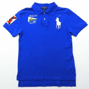 POLO RALPH LAUREN ポロ ラルフローレン ポロシャツ ビッグポニー Size 14-16 #20731 カジュアル 鹿の子