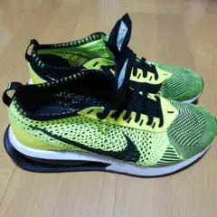 NIKE　ナイキ　AIR MAX FLYKNIT RACER　フライニット　蛍光