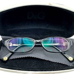 【1円スタート】ドルチェ＆ガッバーナ　D＆G　サングラス　ケースあり　Dolce&Gabbana　眼鏡