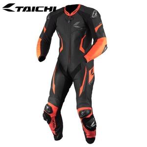 RS TAICHI RSタイチ NXL307 GP-WRX R307 RACING SUIT カラー:BLACK/NEON RED サイズ:S/48