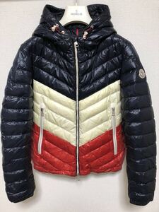 MONCLER PALLISER GIUBBOTTO 0 トリコロール カラー モンクレール ライト ダウンジャケット ダウン ブルゾン モンクレールジャパン