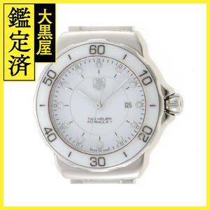 TAG HEUER　タグ・ホイヤー　フォーミュラ1　WAH1315.BA0868　CE/SS　ホワイト12PD　女性用クオーツ時計　【473】