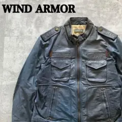 WIND ARMOR ニチワ 山羊革 LLサイズ シングル レザージャケット