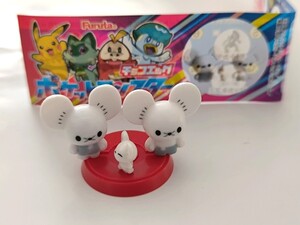 ☆ポケットモンスター チョコエッグ☆S.イッカネズミ(3びきかぞく) ポケモン ☆ミニフィギュア マスコット☆送料140円 シークレット