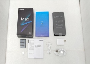 ASUS ZenFone Max (M2) ZB633KL-BL32S4 (国内版SIMロックフリー) 4GB 32GB ミッドナイトブラック 【美品・動作OK】