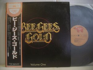 ● 帯付 LP ビージーズ / ビージーズ・ゴールド ベストアルバム ホリデイ マサチューセッツ ジョーク BEE GEES GOLD ◇r50121