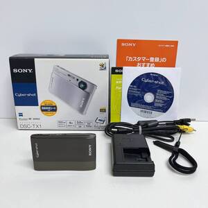 動作確認済み　SONY　サイバーショット　DSC-TX1　デジタルカメラ　デジカメ　中古　現状渡し