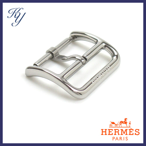 送料無料 磨き済み 美品 本物 純正品 HERMES エルメス 尾錠 17mm バックル コマ メンズ 時計