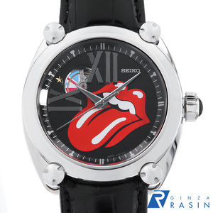 セイコー ガランテ ローリングストーンズ 結成50周年 限定モデル SBLL017 中古 メンズ 腕時計