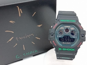 CASIO　カシオ　G-SHOCK　ジーショック　DW-5900FA-1JR　電池式　クォーツ　FACETASMコラボモデル　ブラック　デジタル　腕時計　箱付