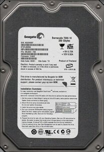 Seagate Barracuda 7200.10 ST3250820A 200GB ATA/IDE 7200rpm