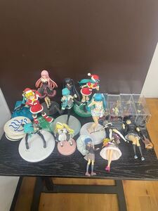 初音ミクフィギュア　けいおん! プライズ　小道具他　まとめ31体ジャンク売り