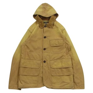 RRL ダブルアールエル JR-PM-YS-6508 ヴィンテージ加工 フード付き ハンティング ジャケット ベージュ系 【中古】