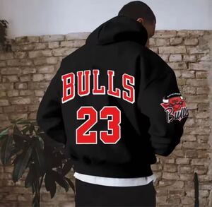 Chicago BULLS フード付きスウェット パーカー S〜5XL /カラー選択可