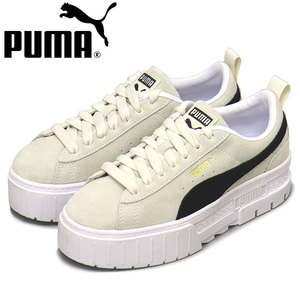 PUMA (プーマ) 380784 メイズ レディース スニーカー 02 アイボリーグロー PM175 24.5cm