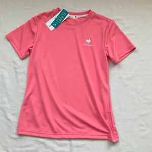 【新品】ルコックスポルティフ le coq sportif Tシャツ 半袖 レディース エコペットショートスリーブシャツ QMWTJA30Z レディースL